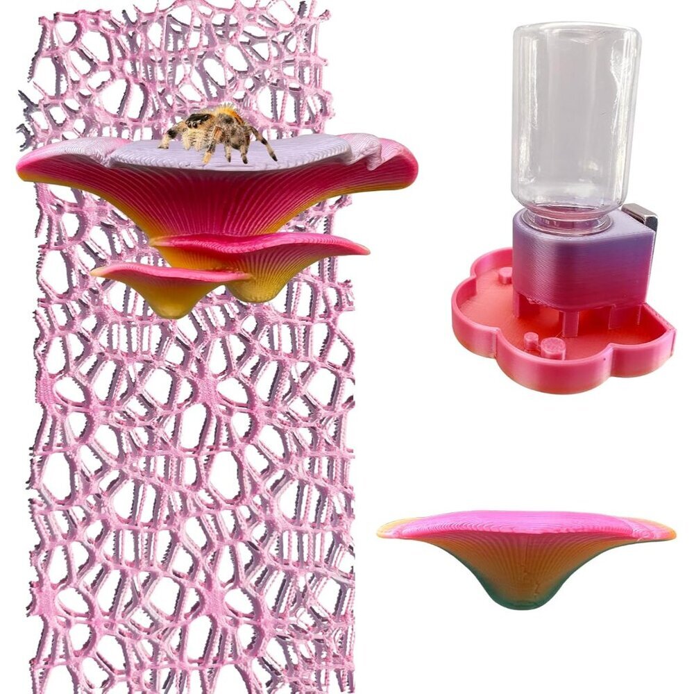 5Pcs Jumping Accessories Set, Jumping Enclosure Mushroom And Water Dispenser, Ju